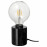 Доставка из Польши MARKFROST / LUNNOM lampa stolowa z zarowka, marmur czarny/kula ИКЕА-59494453, ЕВРОИКЕА Калининград