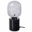 Доставка из Польши MARKFROST / MOLNART lampa stolowa z zarowka, marmur czarny/w ksztalcie rurki biale/przezroczyste szklo ИКЕА-69494565, ЕВРОИКЕА Калининград