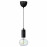 Доставка из Польши MARKFROST / MOLNART lampa wiszaca z zarowka, marmur czarny/w ksztalcie elipsy wielobarwny ИКЕА-89494531, ЕВРОИКЕА Калининград