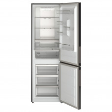 Доставка из Польши ⭐⭐⭐⭐⭐ MEDGANG Холодильник/морозильник, отдельностоящий IKEA 500/черная нержавеющая сталь, 219/83 l,ИКЕА-20490125, Евро Икеа Калининград