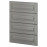 Доставка из Польши METOD 4 передних панели для посудомоечных машин, Bodbyn grey, 60 cm ИКЕА-89449968, ЕВРОИКЕА Калининград