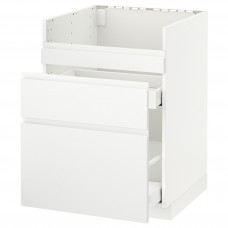 Доставка из Польши METOD szafka pod zlew HAVSEN/3fr/2szu, bialy Maximera/Voxtorp matowy bialy, 60x60 cm ИКЕА-99280469, ЕВРОИКЕА Калининград