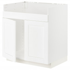 Доставка из Польши METOD szafka pod zlew HAVSEN 2kom, bialy Enkoping/bialy imitacja drewna, 80x60 cm ИКЕА-79473379, ЕВРОИКЕА Калининград