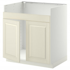 Доставка из Польши METOD szafka pod zlew HAVSEN 2kom, bialy/Bodbyn kremowy, 80x60 cm ИКЕА-29460204, ЕВРОИКЕА Калининград