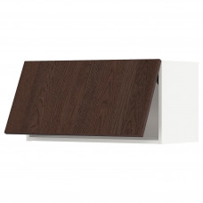 Доставка из Польши METOD szafka sci pozioma z otw przycisk, bialy/Sinarp brazowy, 80x40 cm ИКЕА-39404707, ЕВРОИКЕА Калининград