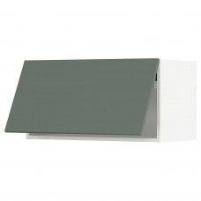 Доставка из Польши METOD szafka sci pozioma z otw przycisk, bialy/Bodarp szarozielony, 80x40 cm ИКЕА-69394453, ЕВРОИКЕА Калининград