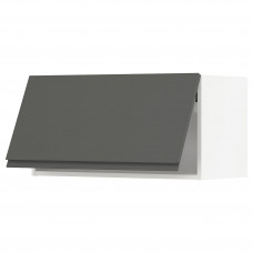 Доставка из Польши METOD szafka sci pozioma z otw przycisk, bialy/Voxtorp ciemnoszary, 80x40 cm ИКЕА-49394473, ЕВРОИКЕА Калининград