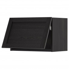Доставка из Польши METOD szafka sci pozioma z otw przycisk, czarny/Lerhyttan bejcowane na czarno, 60x40 cm ИКЕА-99393763, ЕВРОИКЕА Калининград