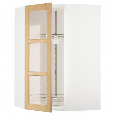 Доставка из Польши METOD nar sza sc z karuzela/szkl drz, bialy/Forsbacka dab, 68x100 cm ИКЕА-69509331, ЕВРОИКЕА Калининград
