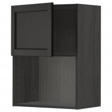 Доставка из Польши METOD szafka sc na mikrofal, czarny/Lerhyttan bejcowane na czarno, 60x80 cm ИКЕА-99457689, ЕВРОИКЕА Калининград
