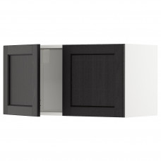 Доставка из Польши METOD szafka sc/2 drzwi, bialy/Lerhyttan bejcowane na czarno, 80x40 cm ИКЕА-59457648, ЕВРОИКЕА Калининград