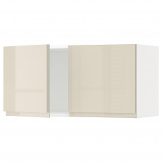 Доставка из Польши METOD szafka sc/2 drzwi, bialy/Voxtorp wysoki polysk jasny bez, 80x40 cm ИКЕА-89465717, ЕВРОИКЕА Калининград