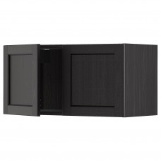 Доставка из Польши METOD szafka sc/2 drzwi, czarny/Lerhyttan bejcowane na czarno, 80x40 cm ИКЕА-99465854, ЕВРОИКЕА Калининград