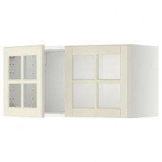 Доставка из Польши METOD szafka scien/2 drzwi szk, bialy/Bodbyn kremowy, 80x40 cm ИКЕА-09395035, ЕВРОИКЕА Калининград