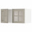 Доставка из Польши METOD szafka scien/2 drzwi szk, bialy/Stensund bezowy, 80x40 cm ИКЕА-69469660, ЕВРОИКЕА Калининград