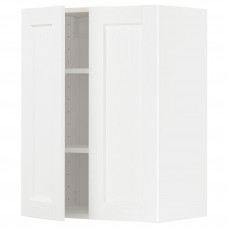 Доставка из Польши METOD szafka scienna z polkami/2 drzwi, bialy Enkoping/bialy imitacja drewna, 60x80 cm ИКЕА-29473485, ЕВРОИКЕА Калининград
