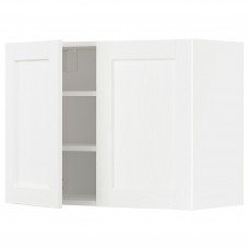 Доставка из Польши METOD szafka scienna z polkami/2 drzwi, bialy Enkoping/bialy imitacja drewna, 80x60 cm ИКЕА-79473464, ЕВРОИКЕА Калининград