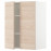 Доставка из Польши METOD szafka scienna z polkami/2 drzwi, bialy/Askersund wzor jasny jesion, 60x80 cm ИКЕА-79455950, ЕВРОИКЕА Калининград