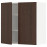 Доставка из Польши METOD szafka scienna z polkami/2 drzwi, bialy/Sinarp brazowy, 80x80 cm ИКЕА-69464083, ЕВРОИКЕА Калининград