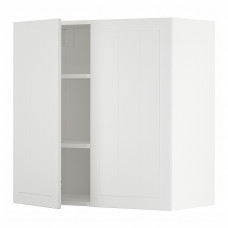 Доставка из Польши METOD szafka scienna z polkami/2 drzwi, bialy/Stensund bialy, 80x80 cm ИКЕА-99466504, ЕВРОИКЕА Калининград