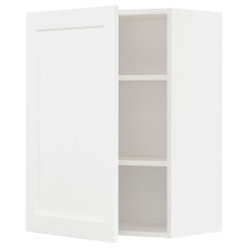 Доставка из Польши METOD szafka scienna z polkami, bialy Enkoping/bialy imitacja drewna, 60x80 cm ИКЕА-59473460, ЕВРОИКЕА Калининград
