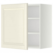 Доставка из Польши METOD szafka scienna z polkami, bialy/Bodbyn kremowy, 60x60 cm ИКЕА-69466888, ЕВРОИКЕА Калининград
