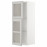 Доставка из Польши METOD sza sc pol/2 szkl drz, bialy/Lerhyttan jasnoszary, 40x100 cm ИКЕА-79459199, ЕВРОИКЕА Калининград