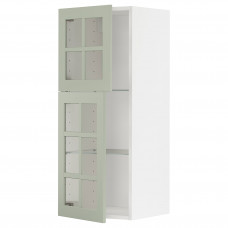 Доставка из Польши METOD sza sc pol/2 szkl drz, bialy/Stensund jasnozielony, 40x100 cm ИКЕА-89486376, ЕВРОИКЕА Калининград