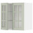 Доставка из Польши METOD sza sc pol/2 szkl drz, bialy/Stensund jasnozielony, 60x60 cm ИКЕА-49486482, ЕВРОИКЕА Калининград