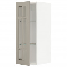 Доставка из Польши METOD sza sc pol/szkl drz, bialy/Stensund bezowy, 30x80 cm ИКЕА-19468106, ЕВРОИКЕА Калининград