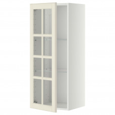 Доставка из Польши METOD sza sc pol/szkl drz, bialy/Bodbyn kremowy, 40x100 cm ИКЕА-49394977, ЕВРОИКЕА Калининград