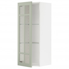 Доставка из Польши METOD sza sc pol/szkl drz, bialy/Stensund jasnozielony, 40x100 cm ИКЕА-49487269, ЕВРОИКЕА Калининград