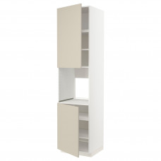Доставка из Польши METOD sza st wys pie 2dr/pol, bialy/Havstorp bezowy, 60x60x240 cm ИКЕА-59460599, ЕВРОИКЕА Калининград