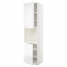 Доставка из Польши METOD sza st wys pie 2dr/pol, bialy/Voxtorp polysk/biel, 60x60x240 cm ИКЕА-99463529, ЕВРОИКЕА Калининград