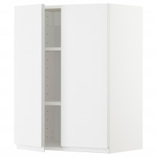Доставка из Польши METOD szafka scienna z polkami/2 drzwi, bialy/Voxtorp polysk/biel, 60x80 cm ИКЕА-99465972, ЕВРОИКЕА Калининград