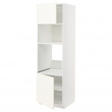 Доставка из Польши METOD sza st wys pie/mikr 2dr/pol, bialy/Vallstena bialy, 60x60x200 cm ИКЕА-89507388, ЕВРОИКЕА Калининград