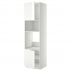 Доставка из Польши METOD sza st wys pie/mikr 2dr/pol, bialy/Ringhult bialy, 60x60x220 cm ИКЕА-49458200, ЕВРОИКЕА Калининград