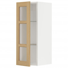 Доставка из Польши METOD sza sc pol/szkl drz, bialy/Forsbacka dab, 30x80 cm ИКЕА-39509380, ЕВРОИКЕА Калининград