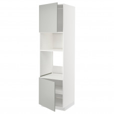 Доставка из Польши METOD sza st wys pie/mikr 2dr/pol, bialy/Havstorp jasnoszary, 60x60x220 cm ИКЕА-29538811, ЕВРОИКЕА Калининград