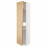Доставка из Польши METOD szaf wys lod/zamr/3drz, bialy/Forsbacka dab, 60x60x240 cm ИКЕА-39509436, ЕВРОИКЕА Калининград