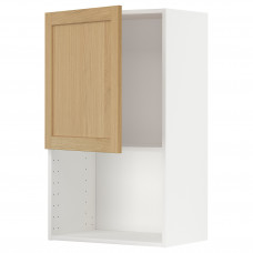 Доставка из Польши METOD szafka sc na mikrofal, bialy/Forsbacka dab, 60x100 cm ИКЕА-99509382, ЕВРОИКЕА Калининград