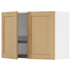 Доставка из Польши METOD szafka scienna z ociekaczem/2 drzwi, bialy/Forsbacka dab, 80x60 cm ИКЕА-99509377, ЕВРОИКЕА Калининград