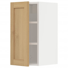 Доставка из Польши METOD szafka scienna z polkami, bialy/Forsbacka dab, 30x60 cm ИКЕА-19509362, ЕВРОИКЕА Калининград
