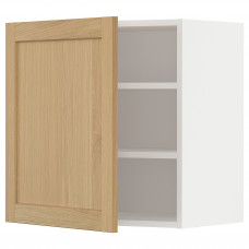 Доставка из Польши METOD szafka scienna z polkami, bialy/Forsbacka dab, 60x60 cm ИКЕА-19509338, ЕВРОИКЕА Калининград