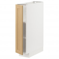Доставка из Польши METOD szafka st/polki, bialy/Forsbacka dab, 20x60 cm ИКЕА-49509087, ЕВРОИКЕА Калининград