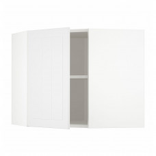 Доставка из Польши METOD narozna szafka scienna z polkami, bialy/Stensund bialy, 68x60 cm ИКЕА-09409198, ЕВРОИКЕА Калининград