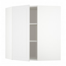 Доставка из Польши METOD narozna szafka scienna z polkami, bialy/Stensund bialy, 68x80 cm ИКЕА-89409199, ЕВРОИКЕА Калининград