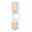 Доставка из Польши METOD sza st wys pie/mikr 2dr/pol, bialy/Askersund wzor jasny jesion, 60x60x220 cm ИКЕА-39459950, ЕВРОИКЕА Калининград