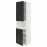 Доставка из Польши METOD sza st wys mikr 2drz/pol, bialy/Nickebo matowy antracyt, 60x60x220 cm ИКЕА-39497985, ЕВРОИКЕА Калининград