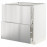 Доставка из Польши METOD / MAXIMERA sz stj 2fr/2w szu, bialy/Varsta stal nierdz, 80x60 cm ИКЕА-39329850, ЕВРОИКЕА Калининград